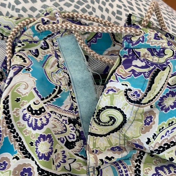 Etro Mens  Floral-Print Swim Trunks Shorts Size XXL (*M ) - Picture 8 of 9